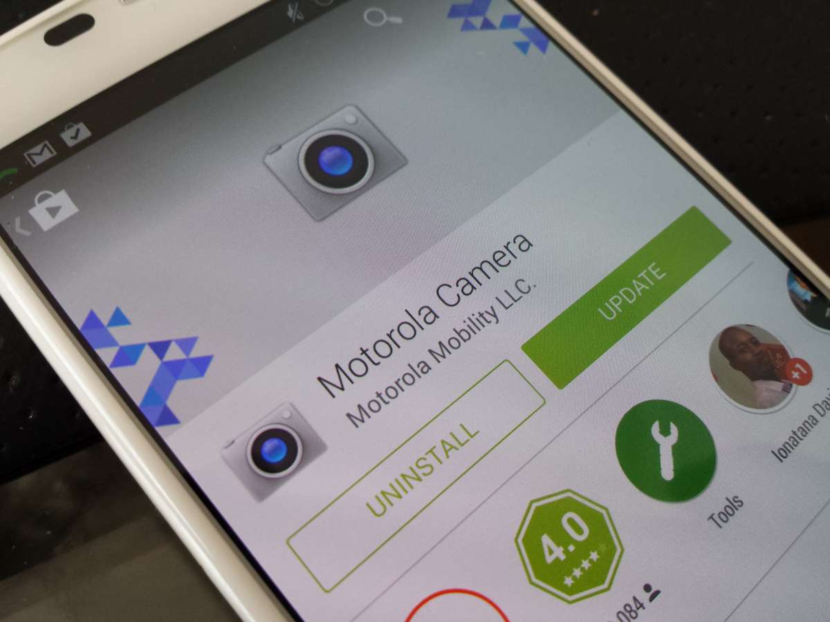 Motorola Camera app Moto 360