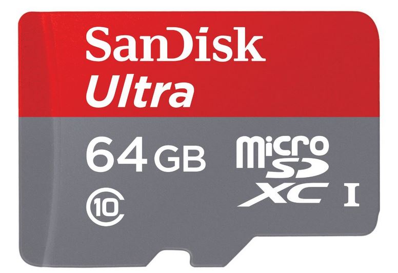 SanDisk Ultra Micro SD SDXC memory card