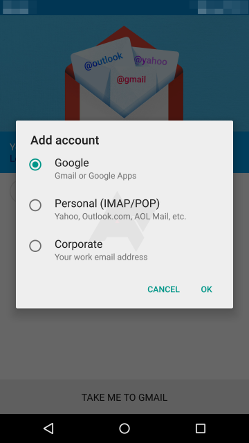 Gmail 5.0 for Android
