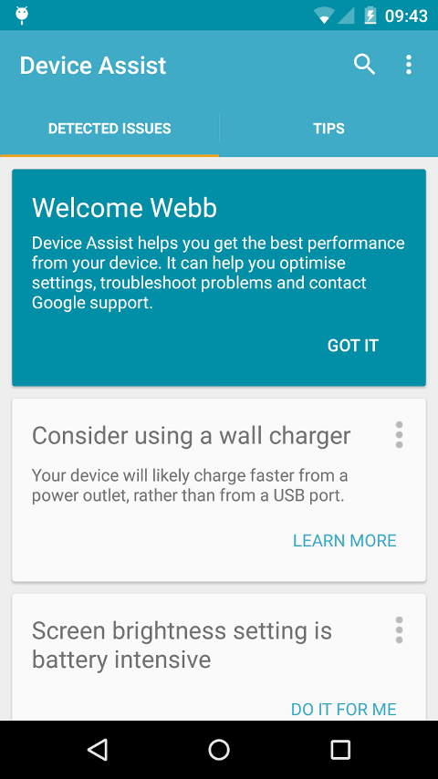 Device Assist by Google