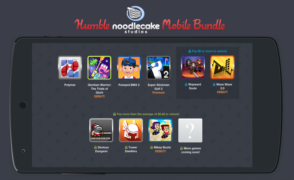 Humble Mobile Bundle Noodlecake Studios