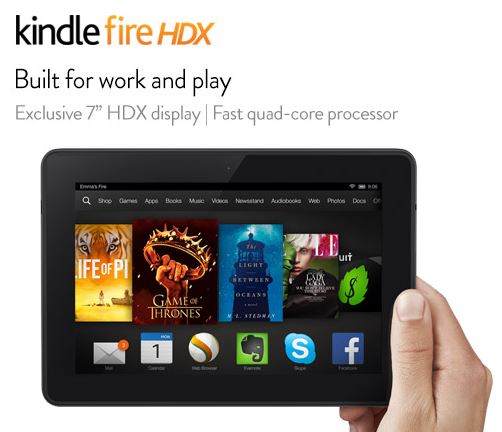 Kindle Fire HDX 4G LTE