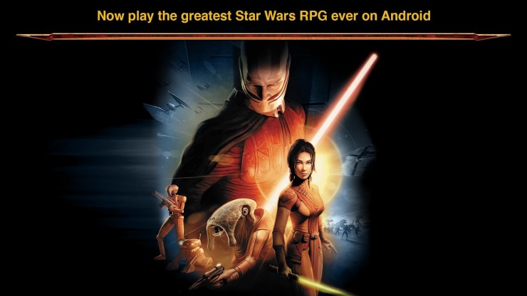 Knights of the Old Republic is now on Android