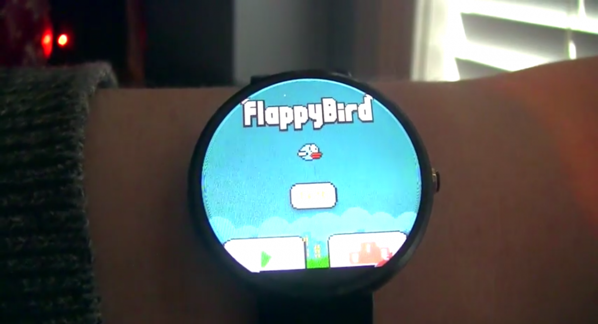 flappy bird on android wear