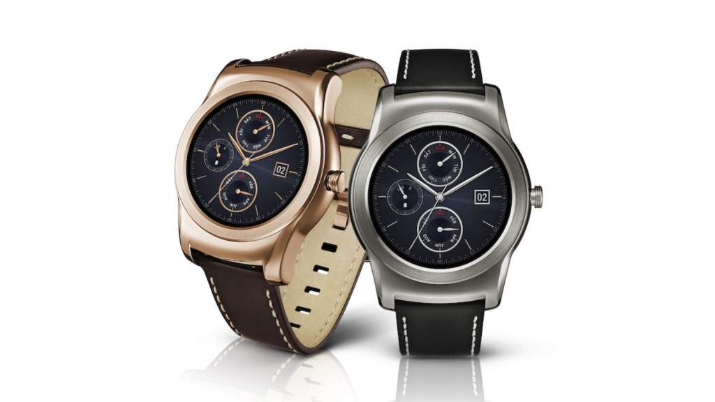 LG Watch Urbane gold and silver