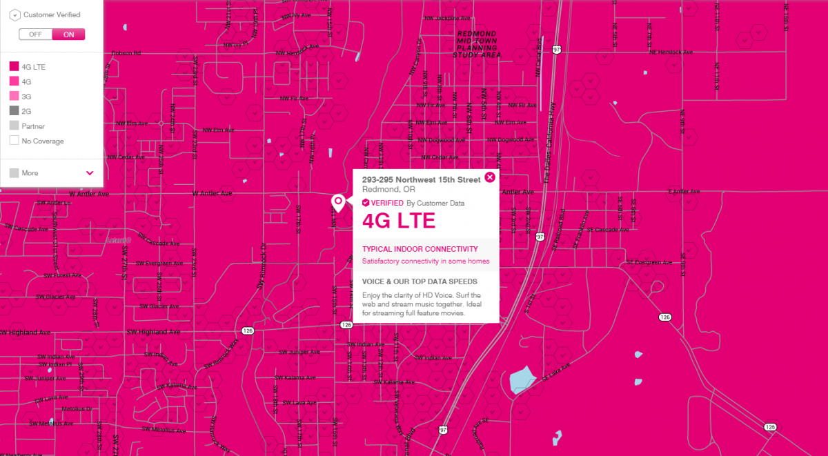 T-Mobile Network Verified