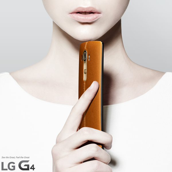 LG G4 and its vegetable-tanned leather cover