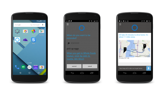 Cortana is coming to Android