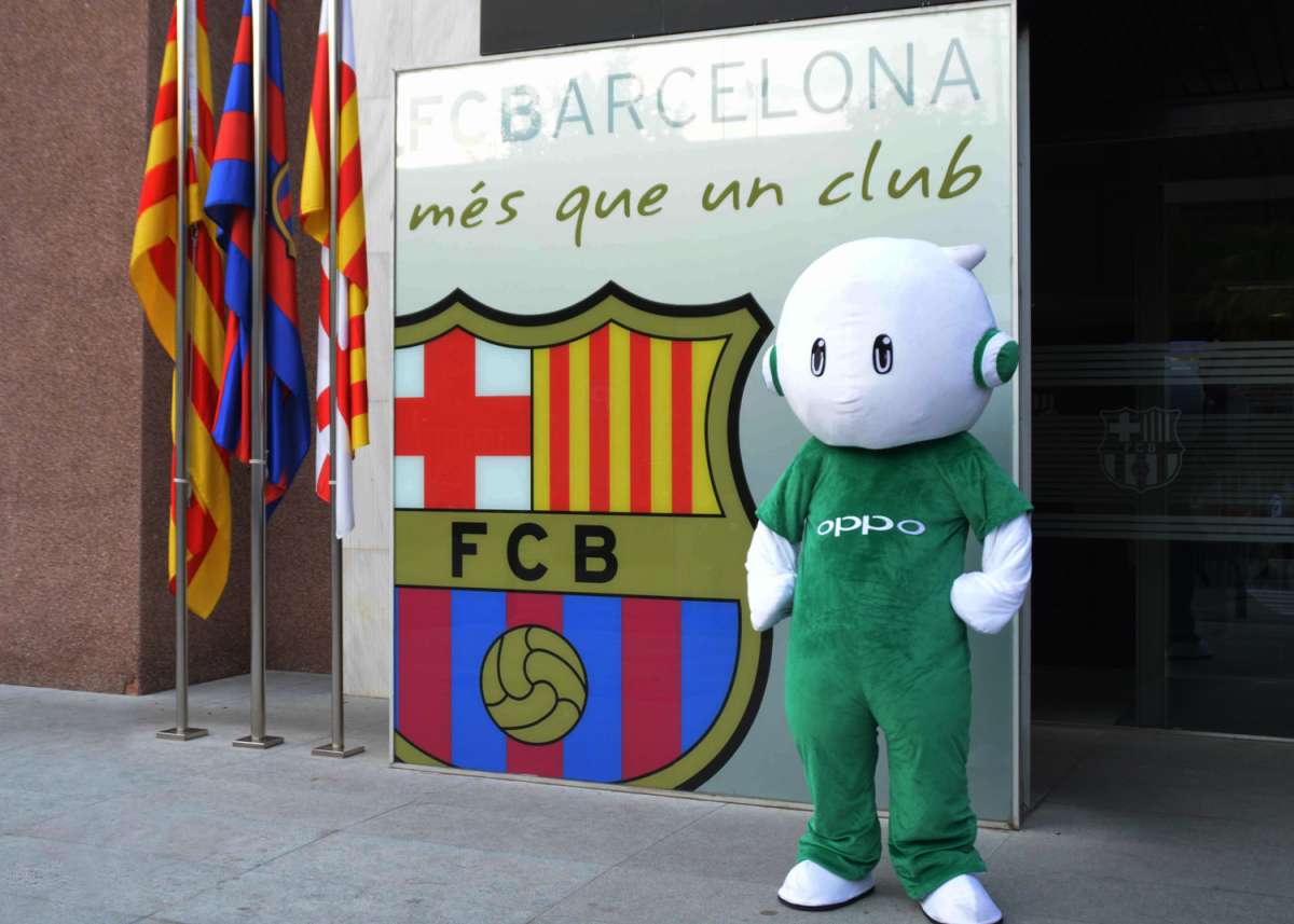 FC Barcelona and OPPO