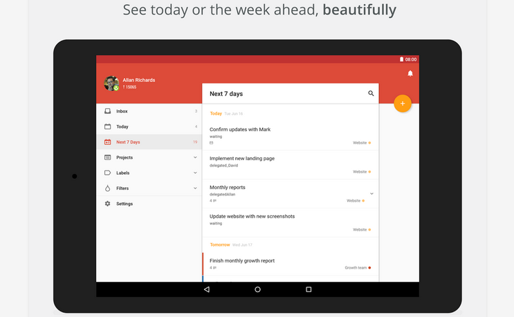 Todoist on Android
