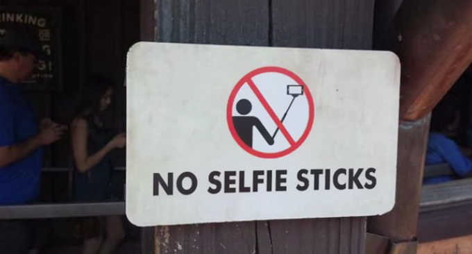 Disney has banned selfie sticks at Disney World theme parks