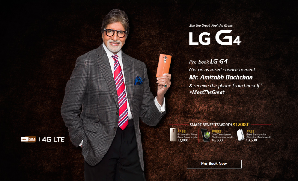 LG G4 Pre-Booking Offer India