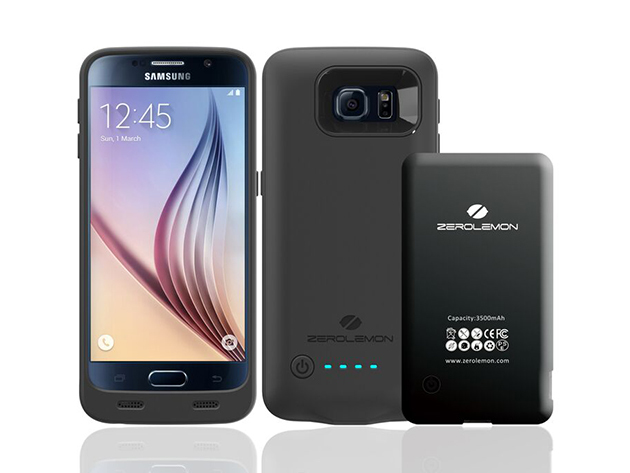 ZeroLemon Galaxy S6 battery case