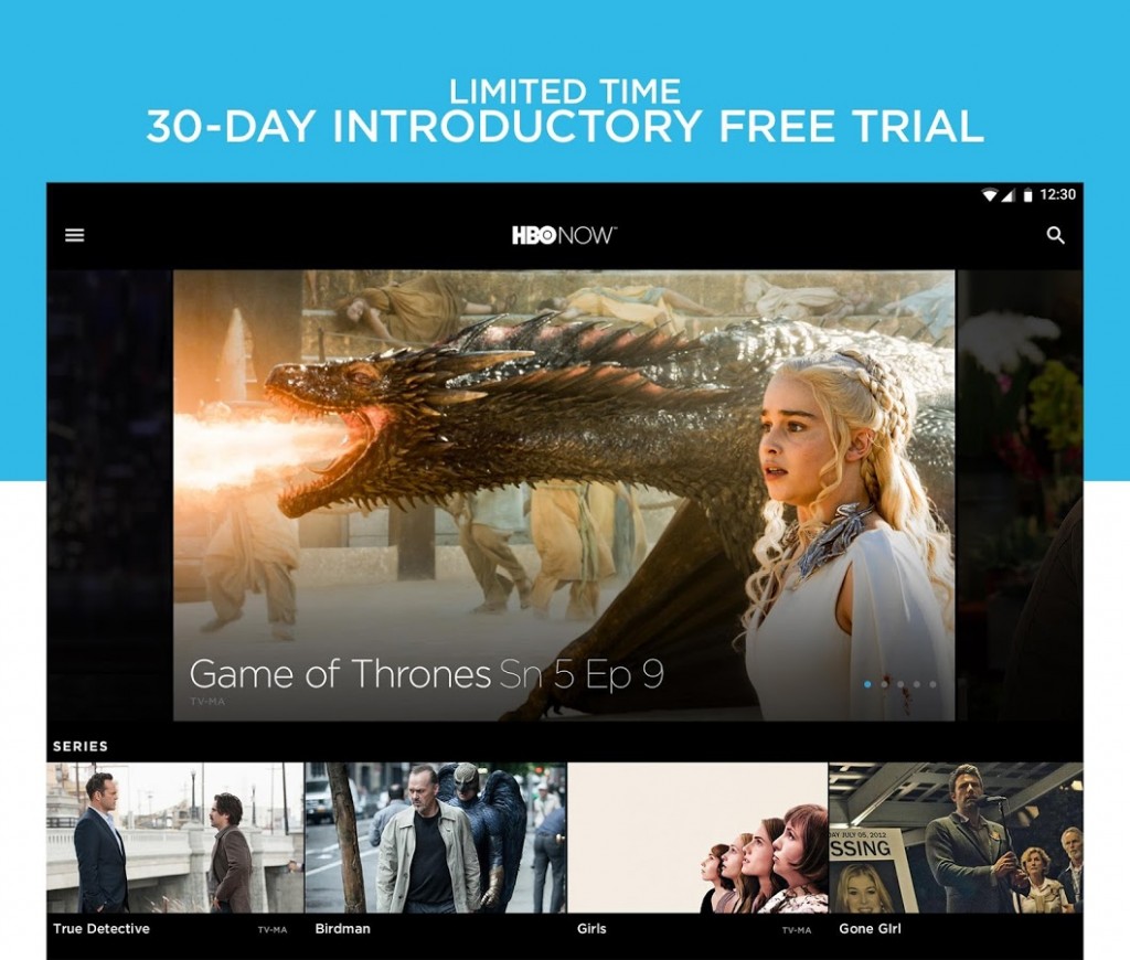 HBO NOW 30 day trial