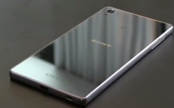 video of the Sony Xperia Z5 family