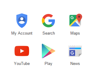 Google's new app icons