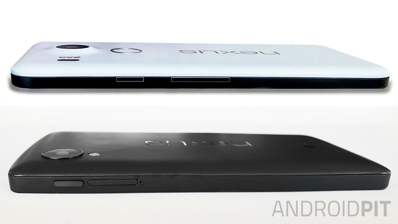 side view of the new LG Nexus 5