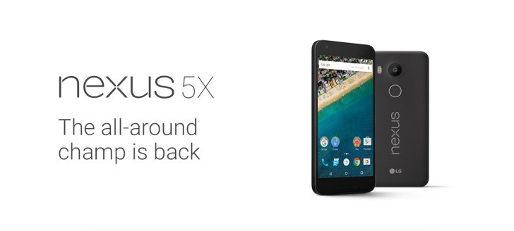 Nexus 5X specs