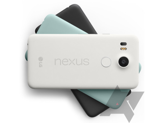 Nexus 5X will come in three colours