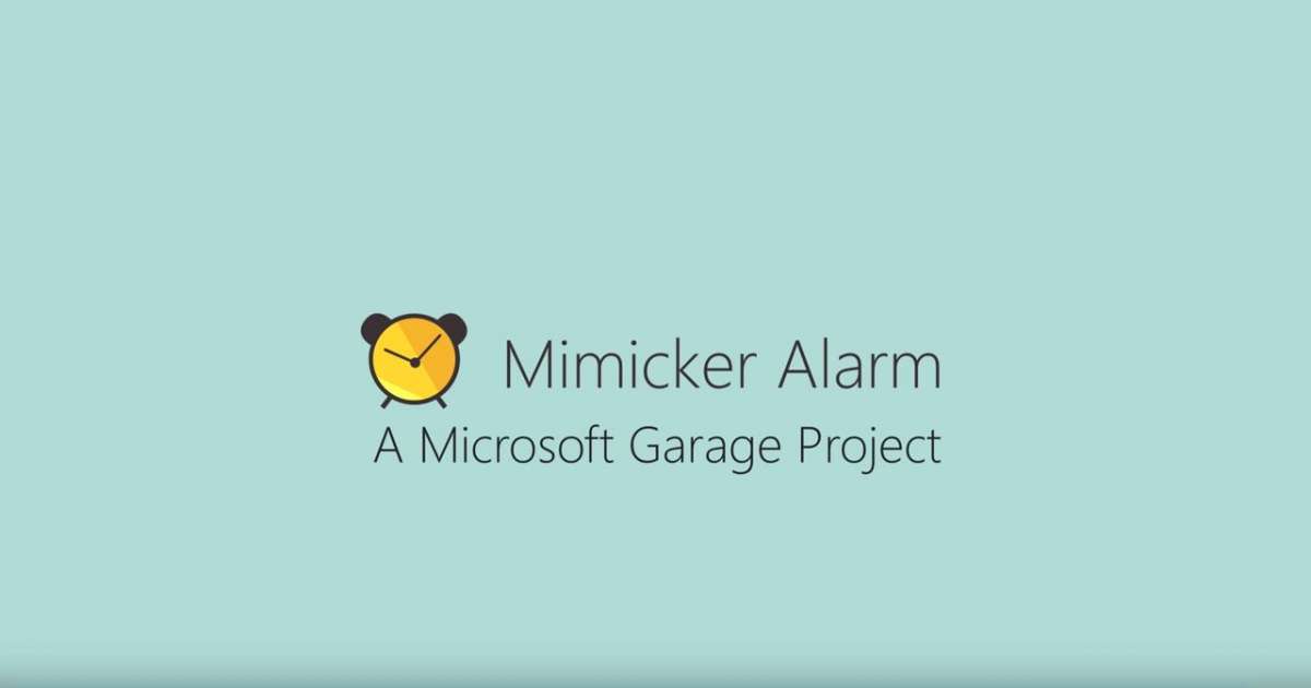 Mimicker Alarm